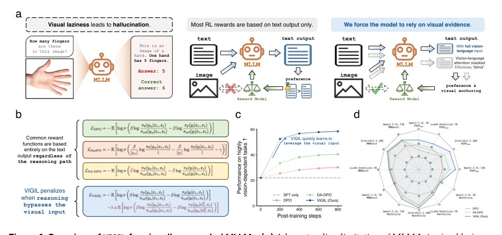 Staying VIGILant: Mitigating Visual Laziness via Counterfactual Visual Alignment in MLLMs Figure 1