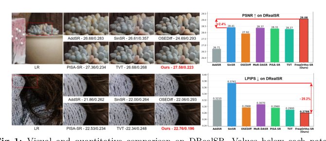 FreqOrtho-SR: Frequency-Guided Orthogonal Expert Learning for Real-World Image Super-Resolution Figure 1