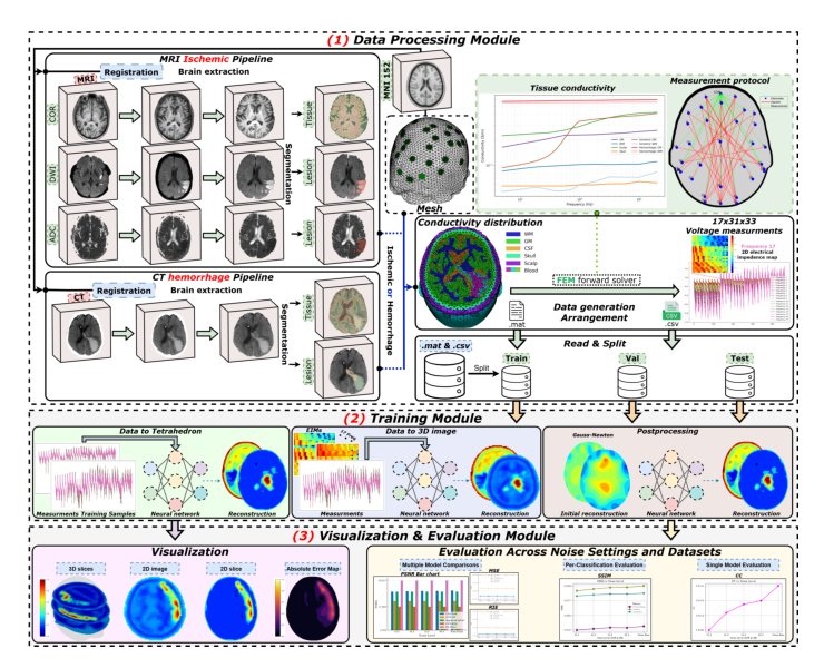 BREIT: A Framework for Brain Stroke Reconstruction using Multi-Frequency 3D EIT Figure 1