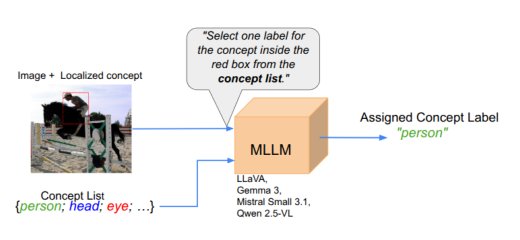 Low-cost concept-based localized explanations: How far can we get with training-free approaches? Figure 1