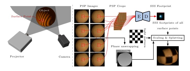 From Phase to Phenomenon: Self-Supervised Learning of Subsurface Scattering with Minimal Phase-shift Inputs Figure 1