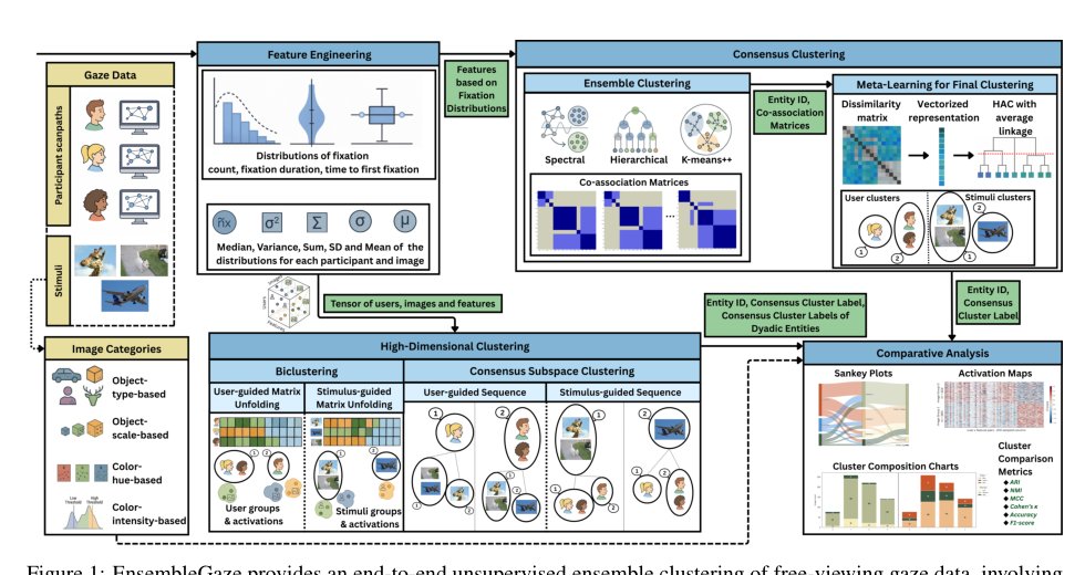 Consensus Clustering of Free-Viewing Gaze Data: New Insights into Human-Information Interaction Figure 1