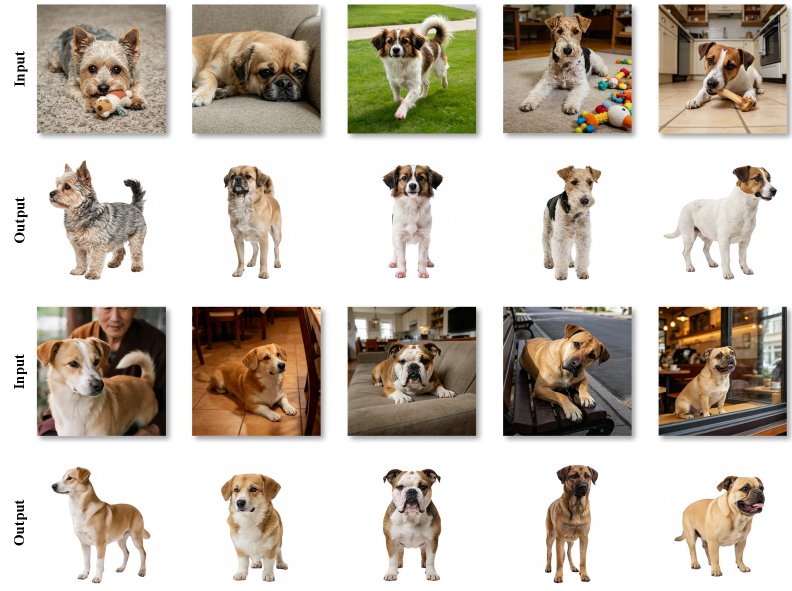 CORGI: Consistency-Aware 3D Dog Reconstruction from a Single Image in the Wild Figure 1