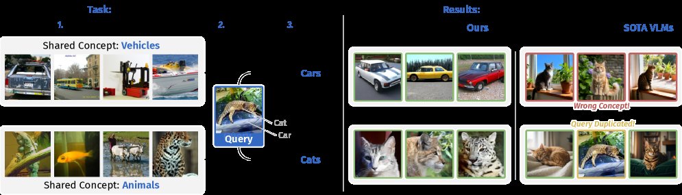 Show Me Examples: Inferring Visual Concepts from Image Sets Figure 1