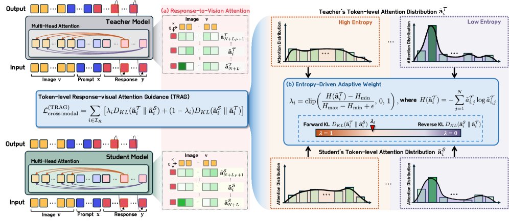 Token-level Response-visual Attention Guidance for Multimodal LLMs Knowledge Distillation Figure 1
