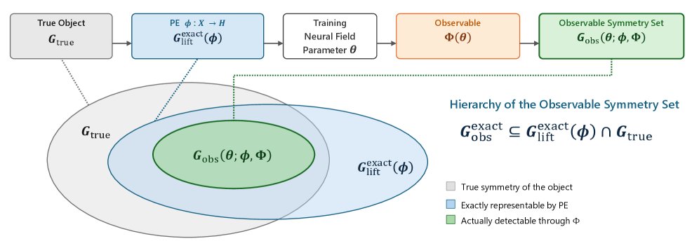 Observable- and Positional-Encoding-Dependent Symmetry Readout from Neural Network Weights Figure 1