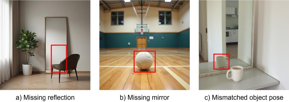 PhysMirror: Physics-Aware Mirror Object Generation Figure 1
