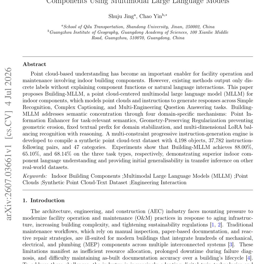 From Geometric Labels to Semantic Understanding of Indoor Building Components Using Multimodal Large Language Models Figure 1