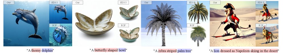 RADIANCE: Relative Adaptive Denoising with IP-Adapter for Novel Concept Enhancement Figure 1