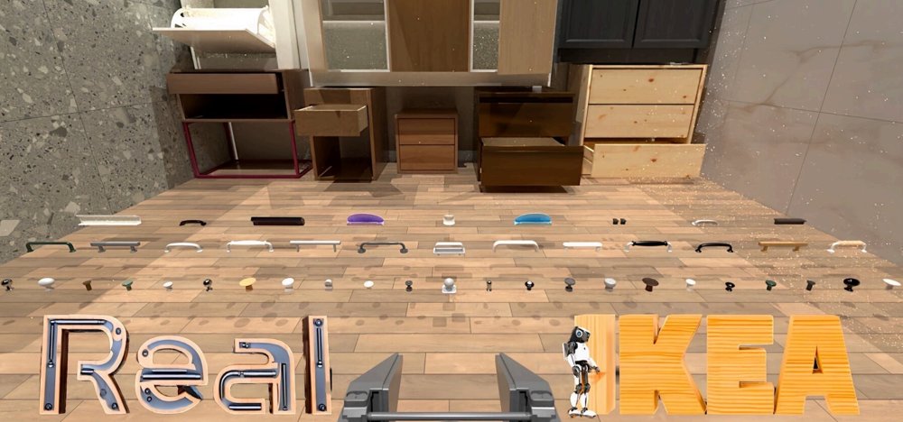 Real-IKEA: Physical Fidelity is the Prerequisite for Robust Manipulation Figure 1