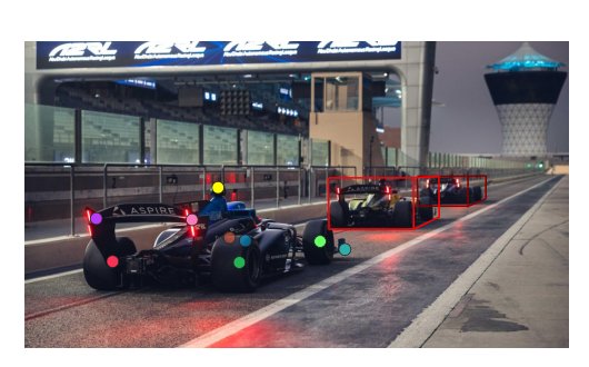 SPARK: Low Latency Single-Camera 3D Pose Estimation for Autonomous Racing using Keypoints Figure 1