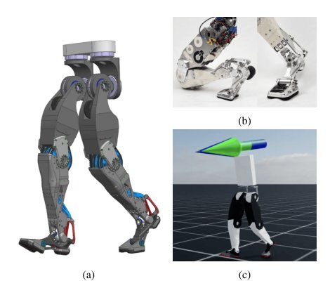 Comparative Study on Agility, Efficiency, and Impact Absorption of Bipedal Robots with Active Toes Figure 1