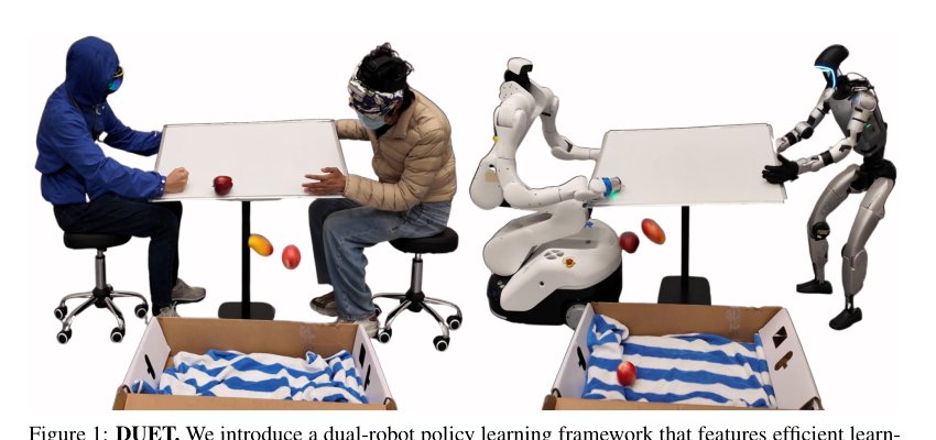 Duet: Dual-Robot Understanding via Efficient Teaching Figure 1