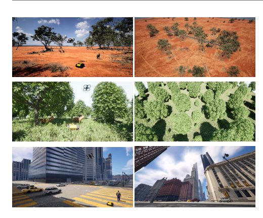 HERCULES: An Open-Source Simulation Framework for Heterogeneous Multi-Robot SLAM, Collaborative Perception, and Exploration Figure 1