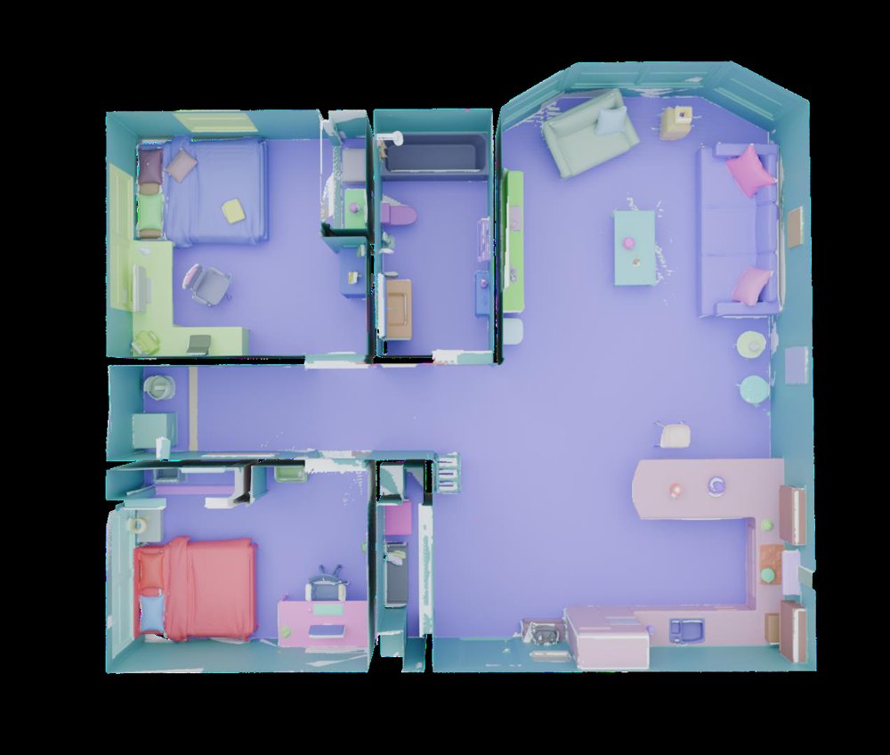 Compact Object-Level Representations with Open-Vocabulary Understanding for Indoor Visual Relocalization Figure 1