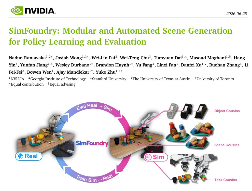 SimFoundry: Modular and Automated Scene Generation for Policy Learning and Evaluation Figure 1
