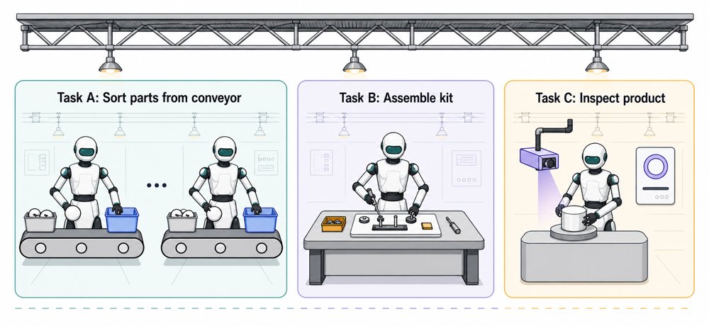 ROSA: A Robotics Foundation Model Serving System for Robot Factories Figure 1