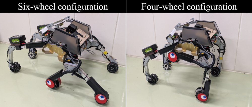A Reconfigurable Rocker-Bogie Robot for High Step Climbing and Turning Figure 1