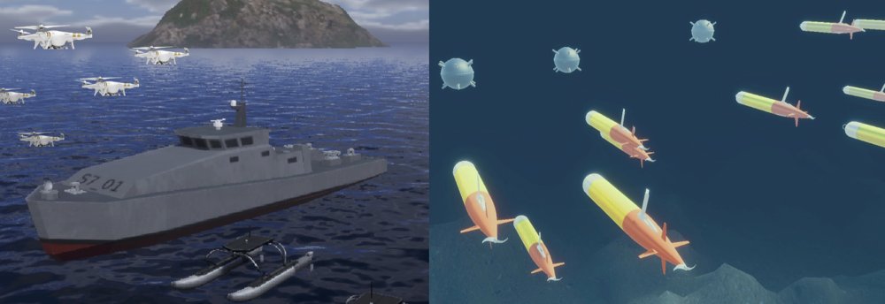 LOTUSim: Multi-Domain Simulator for Marine Robotics Figure 1