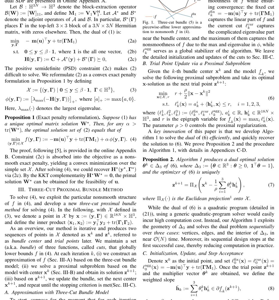 A Scalable Bundle Method for Exact Reformulation of SDP in Three-Phase Power Flow Feasibility Figure 1