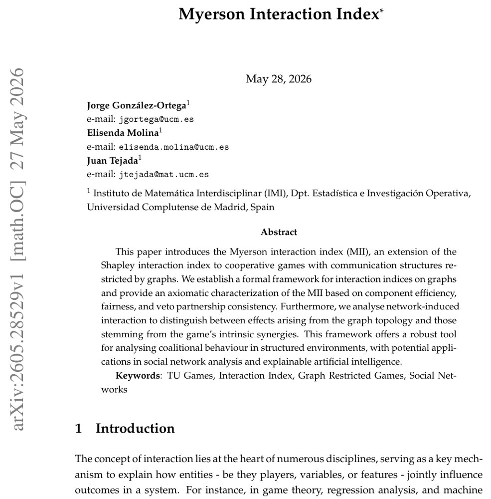 Myerson Interaction Index Figure 1