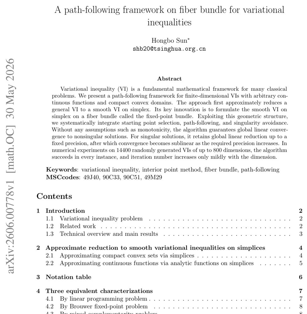 A path-following framework on fiber bundle for variational inequalities Figure 1