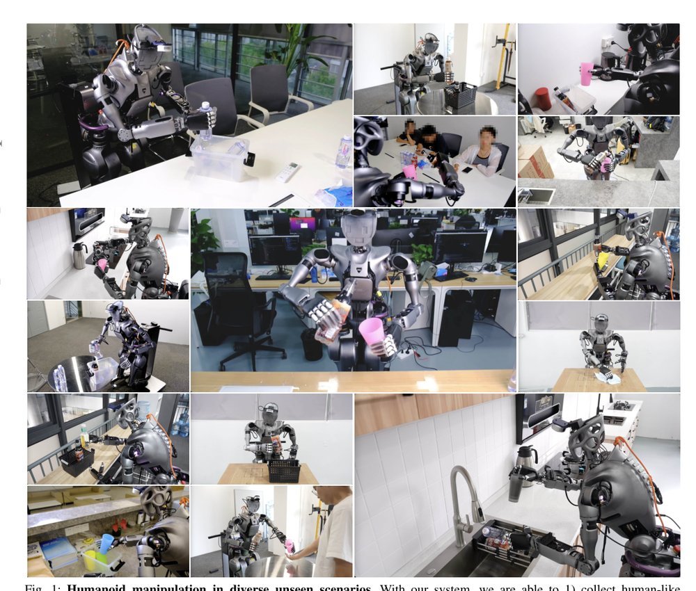 Generalizable Humanoid Manipulation with Improved 3D Diffusion Policies Figure 1