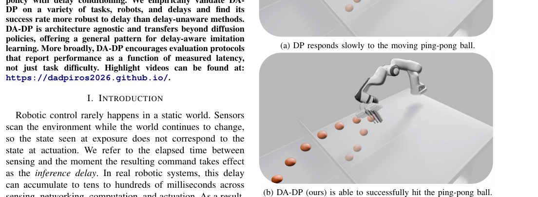 Delay-Aware Diffusion Policy: Bridging the Observation-Execution Gap in Dynamic Tasks figure