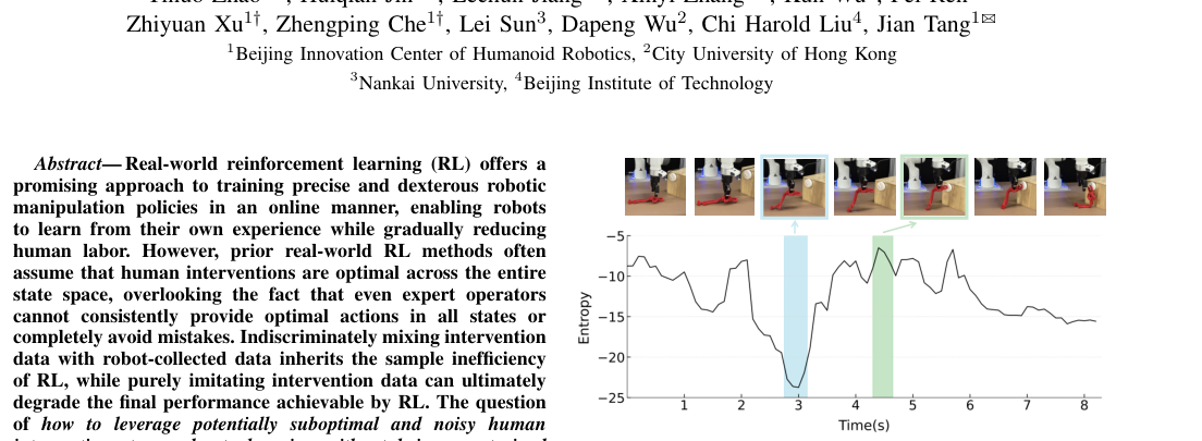 Real-world Reinforcement Learning from Suboptimal Interventions figure