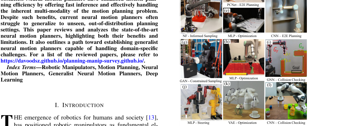Toward Generalist Neural Motion Planners for Robotic Manipulators: Challenges and Opportunities figure
