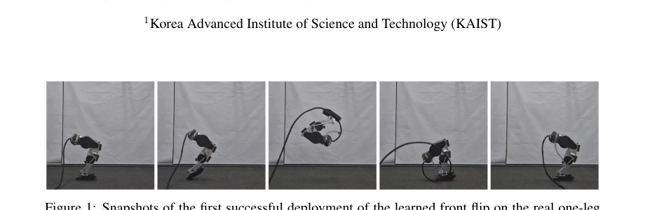 Learning Impact-Rich Rotational Maneuvers via Centroidal Velocity Rewards and Sim-to-Real Techniques: A One-Leg Hopper Flip Case Study
