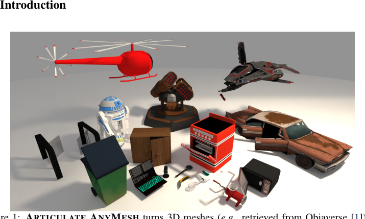 Articulate AnyMesh: Open-vocabulary 3D Articulated Objects Modeling