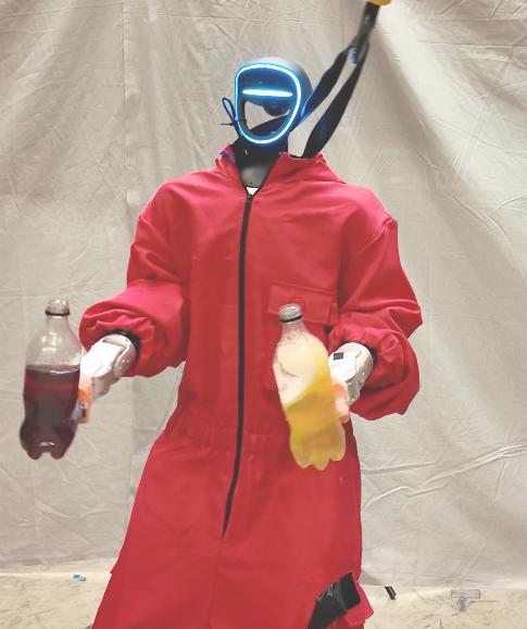Hold My Beer: Learning Gentle Humanoid Locomotion and End-Effector Stabilization Control