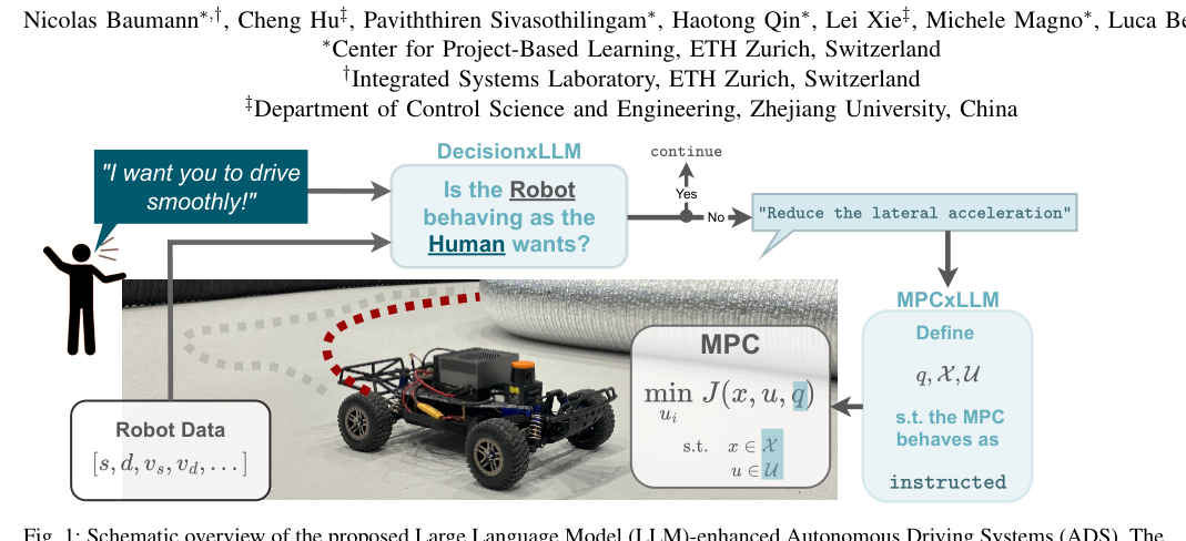 Enhancing Autonomous Driving Systems with On-Board Deployed Large Language Models figure