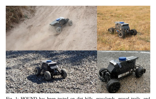 Demonstrating HOUND: A Low-cost Research Platform for High-speed Off-road Underactuated Nonholonomic Driving figure