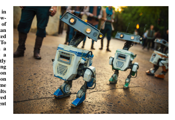 Design and Control of a Bipedal Robotic Character figure