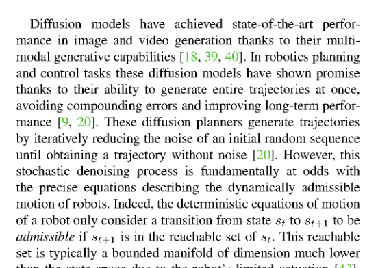 DDAT: Diffusion Policies Enforcing Dynamically Admissible Robot Trajectories figure