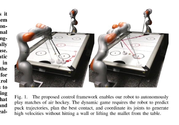 Distilling Contact Planning for Fast Trajectory Optimization in Robot Air Hockey figure