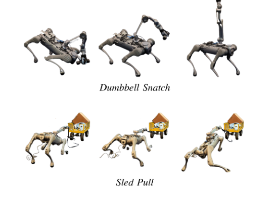 Bridging the Sim-to-Real Gap for Athletic Loco-Manipulation figure